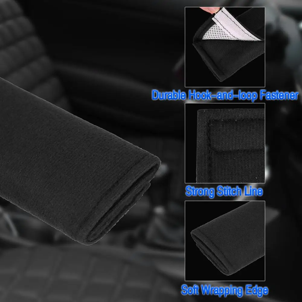 Uxcell 4 шт. автомобильный наплечный Чехол на подушку универсальный чехол ремень