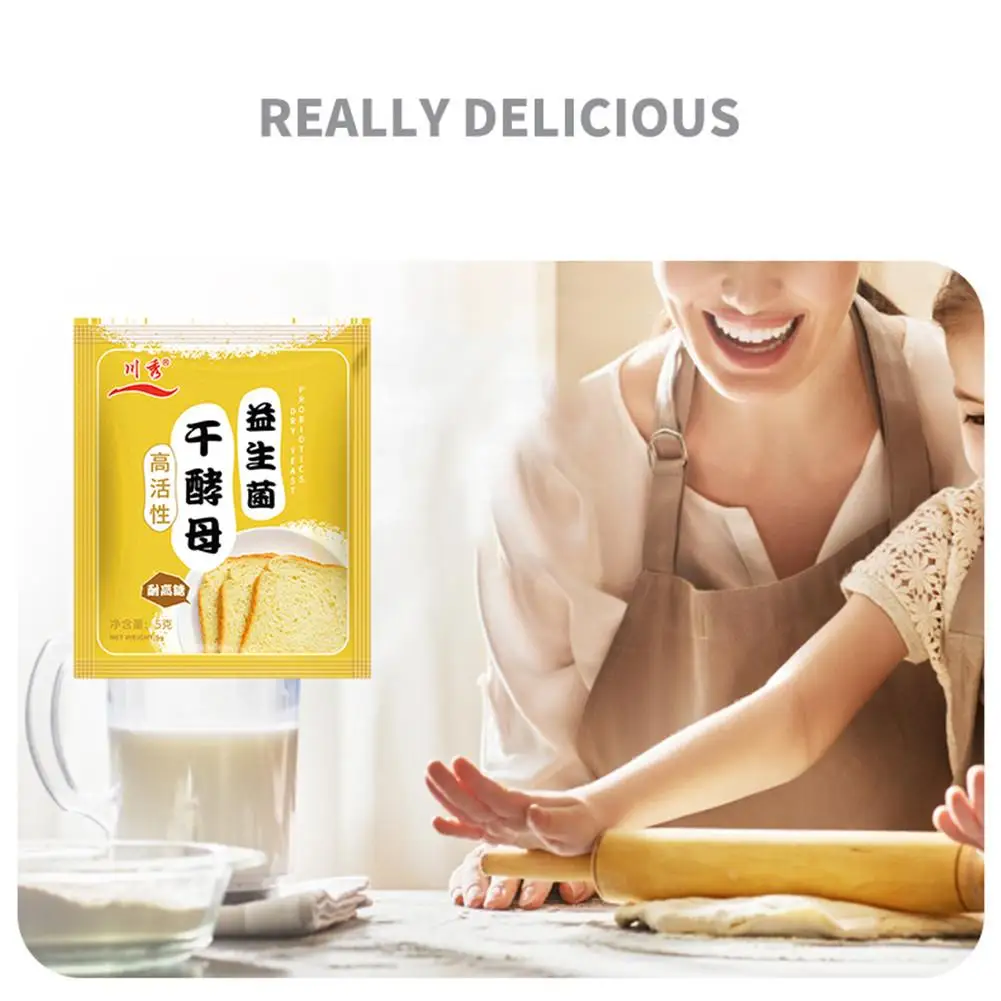 10 шт хлеб дрожжи Высокая активность здоровые пробиотические порошок из сухих