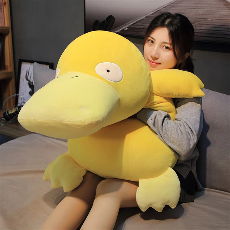 

Big Size Psyduck Plush Toys Soft Yellow Duck Doll Cute Anime Pokemon Stuffed Toy Pillow Decorate Birthday Gift For Children