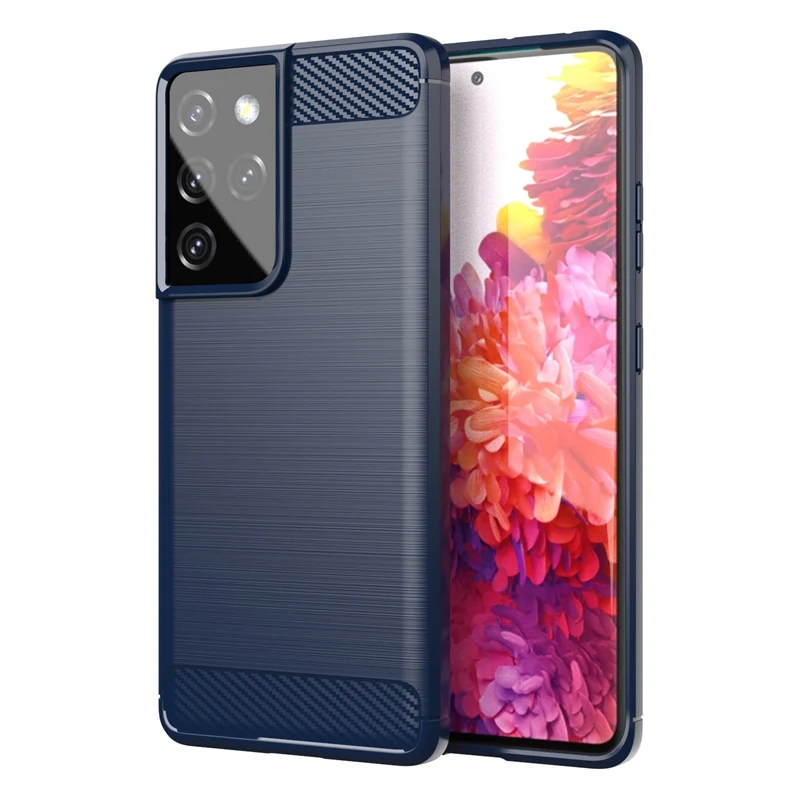 500 шт. ТПУ прочный защитный чехол для Galaxy S8 S9 S10 S20 S21 S22 Note 20 10 9 Plus Ultra FE матовый