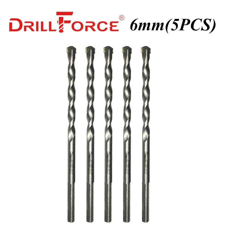 

Набор сверл Drillforce для бетона 3-16 мм