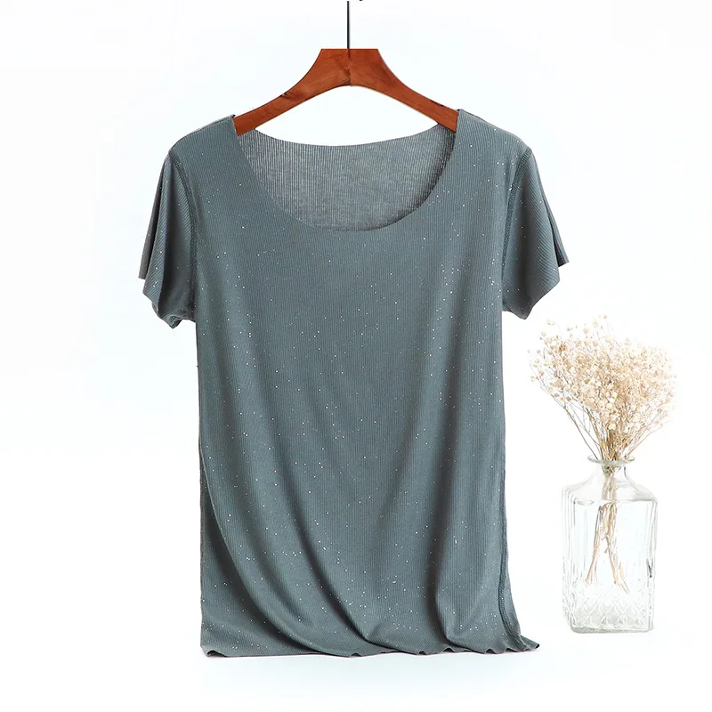 

T Shirt Women Clothes 2020 Fashion Tee Top Fashion Cotton Ladies Tee pink Shirt