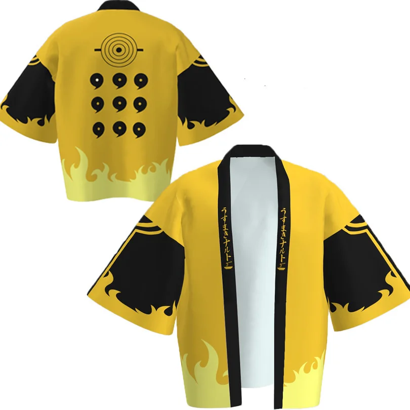 Sasuke костюмы для косплея Akatsuki кимоно куртка японский Плащ Аниме пижамы взрослых