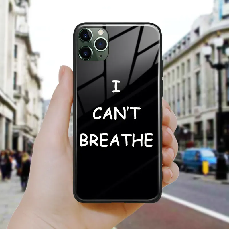 Justice for George Floyd Black lives matter soft silicone Phone Case Cover For iPhone SE 6s 7 8 Plus X XR XS 11 PRO 12 mini MAX | Мобильные