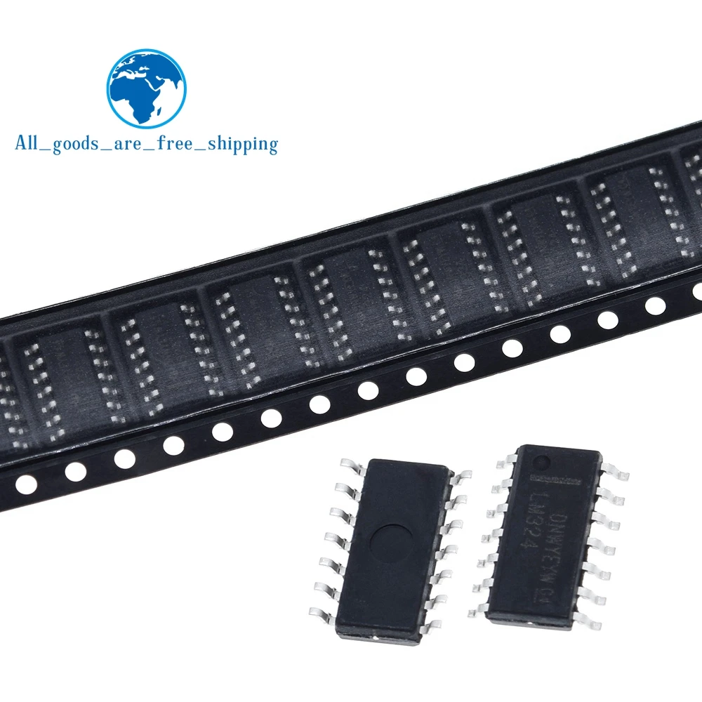 10 шт. LM324DR SOP14 LM324 SOP SMD LM324DR2G LM324DT 14 новая и оригинальная интегральная
