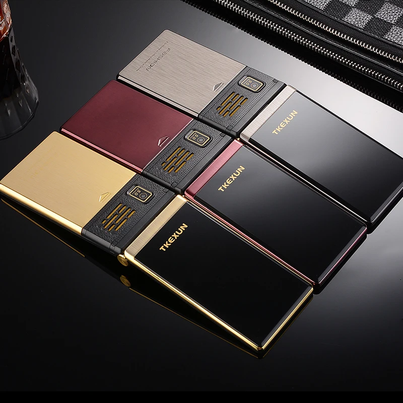 TKEXUN M2 мобильный телефон металлический корпус две Sim карты камера MP3 MP4 сенсорный