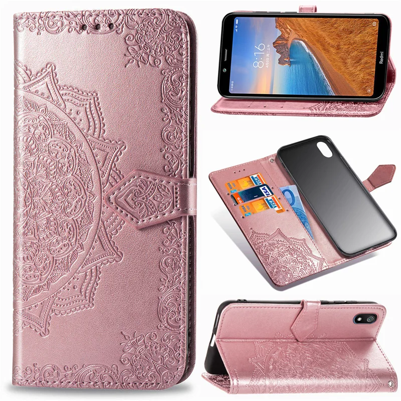 

PU Leather Capa Flip Cover For Coque Xiaomi Redmi 7A Case Smartphone Wallet Bag For Funda Xiomi Redmi 7 Cases Soft Silicone Book