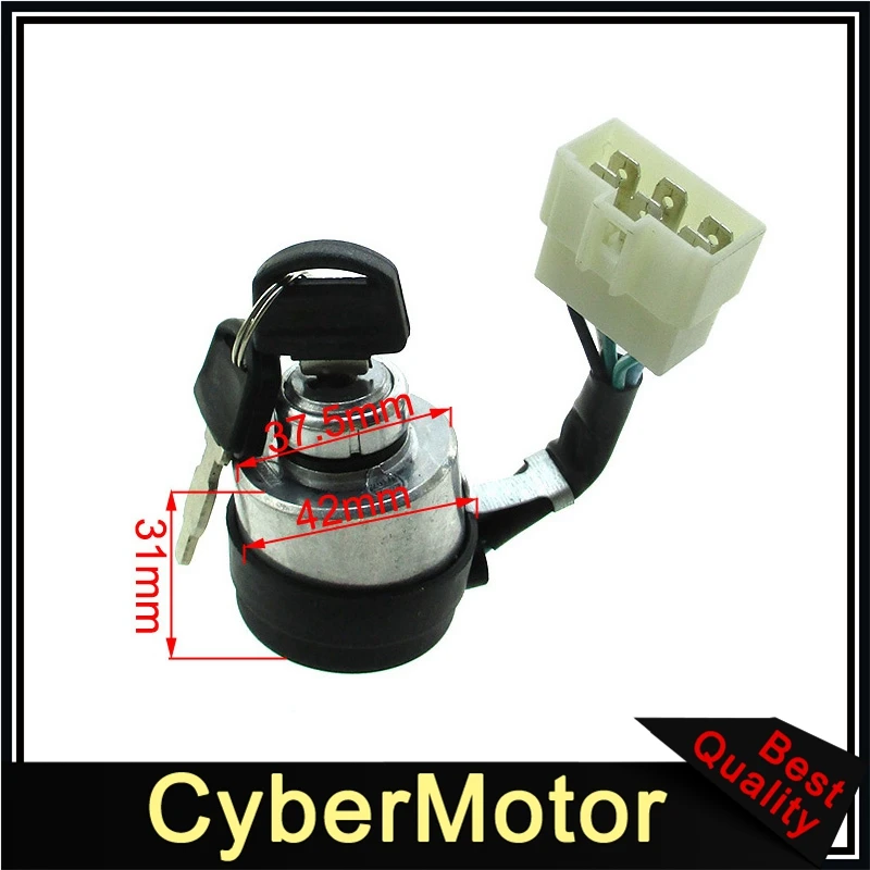 6 проводной выключатель зажигания для бензинового генератора DuroMax XP4400E XP4400EH XP8500E