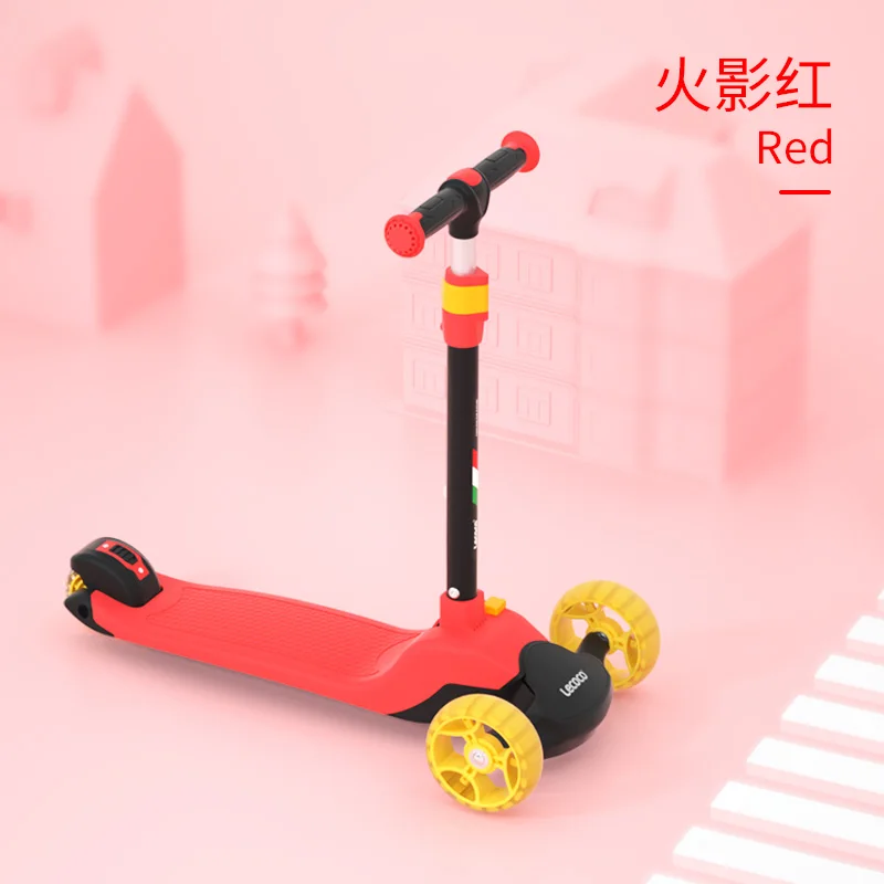 

Children's Skateboard Car 3-6-8 Years Old Boy and Girl Baby Walker Car Children Single Leg Luge