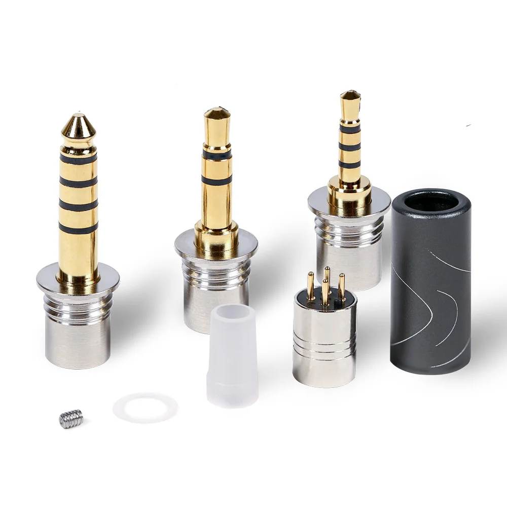 

Многофункциональный сменный латунный штекер OE для наушников, Hifi, 2,5 мм, 3,5 мм, 4,4 мм, type-c, USB C