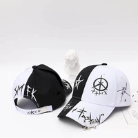 nicemix unisex hats couple cotton dad hat baseball cap custom graffiti snapback fashion sports hats for men women hip hop cap
