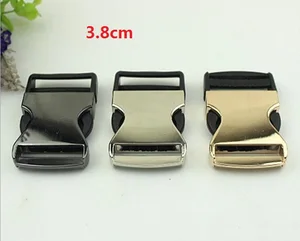 (10 шт.лот) оптовая продажа с завода сумки фурнитура для сумок внутренний диаметр 3,8 см сплав + пластиковая пряжка лента предохранительный замок