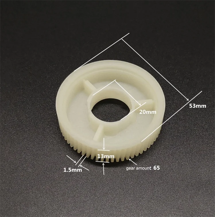 4 шт. автомобильный стеклоподъемник мотор Червячная Шестерня Нейлон PA66 материал