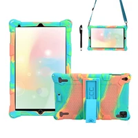 shockproof cover universal for 10 1inch tablet case marble pattern soft protective cases tablet stand holder with strap stylus