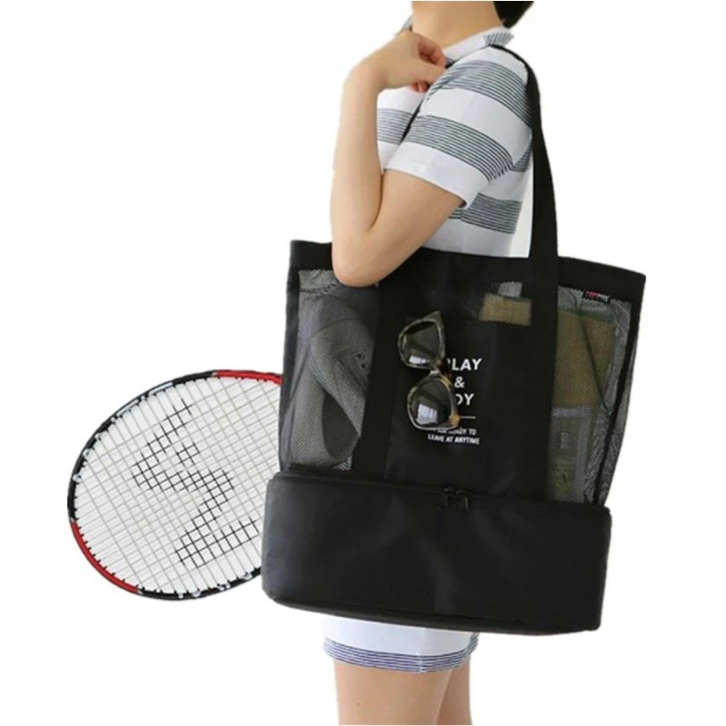 Bolsas de Piquenique ao ar Bolsa de Ombro Viagem à Prova Bolsa de Armazenamento para Acampamento Livre Portátil Ddouble Água Dupla Isolamento Almoço Praia Organizador 1 água dupla isolamento almoço saco de armazenamento
