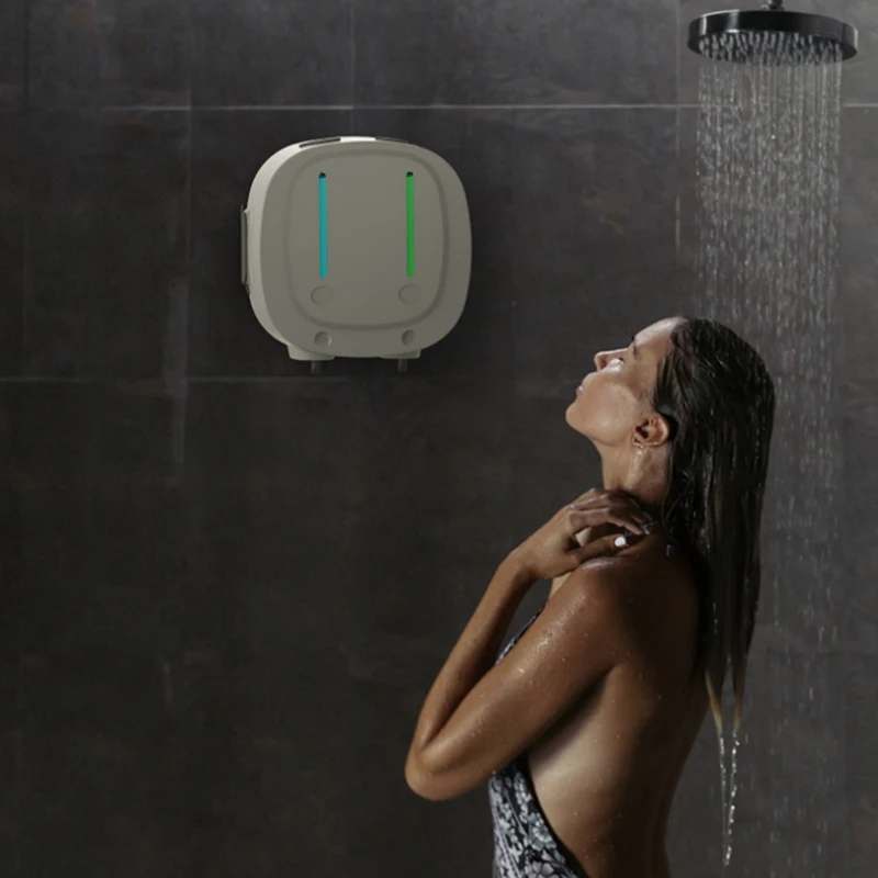 

550ML New Large-Capacity Automatic Infrared Sensor Double-Headed Shampoo Shower Gel Soap Dispenser