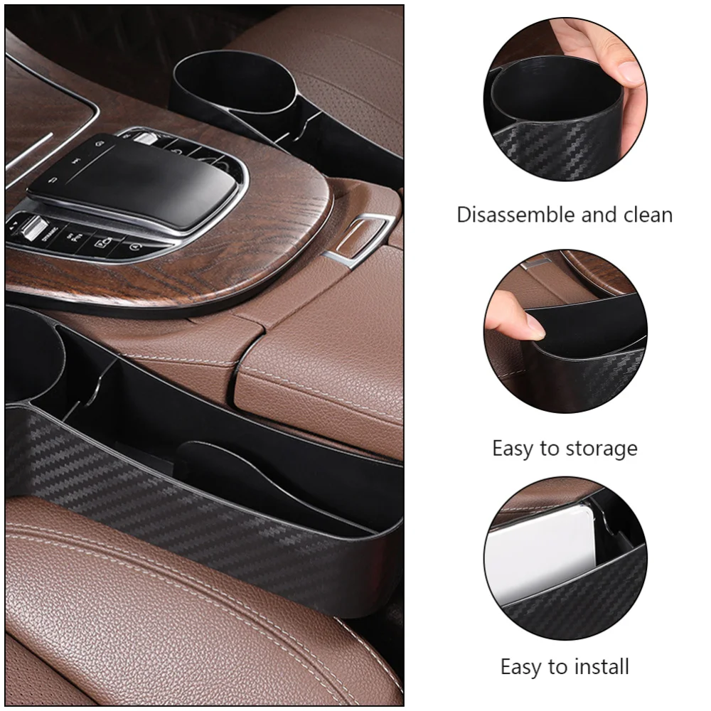 

1pc Delicate Car Seat Gap Box Durable Car Sea Gap Box Premium Car Seat Slot Box