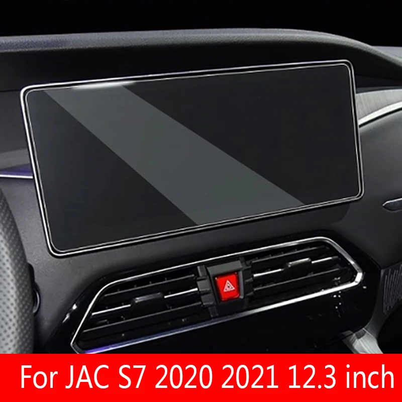 

Навигационный экран для JAC S7, 2020, 2021, 12,3 дюйма, для внутреннего отделения автомобиля, наклейки с защитой от царапин