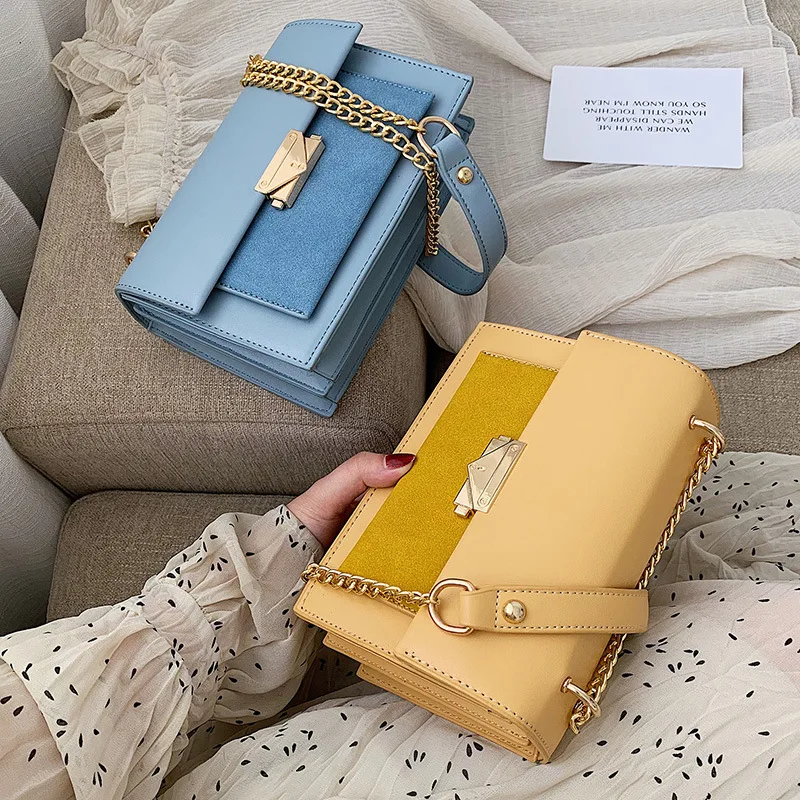 

Women's bag 2020 new broadband bag simple casual small square bag Sen Department Korean version of the shoulder messenger bag
