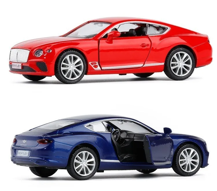 1:36 Масштаб Bentley GT спортивные автомобили сплав металлическая модель автомобиля оттягивание литья под давлением игрушки для детей горячее колесо