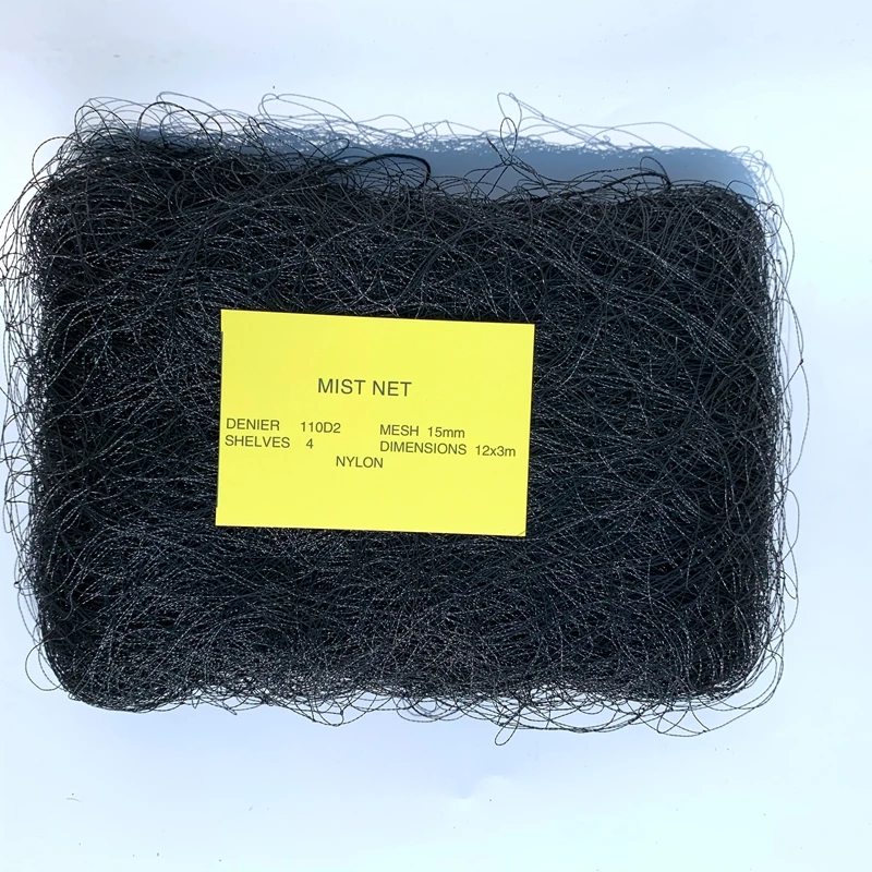 Batawa 12x3 м Mesh15mm 1 шт 110D/2ply фруктовый сад сельскохозяйственная птица летучая мышь захват ловли Туман Чистая