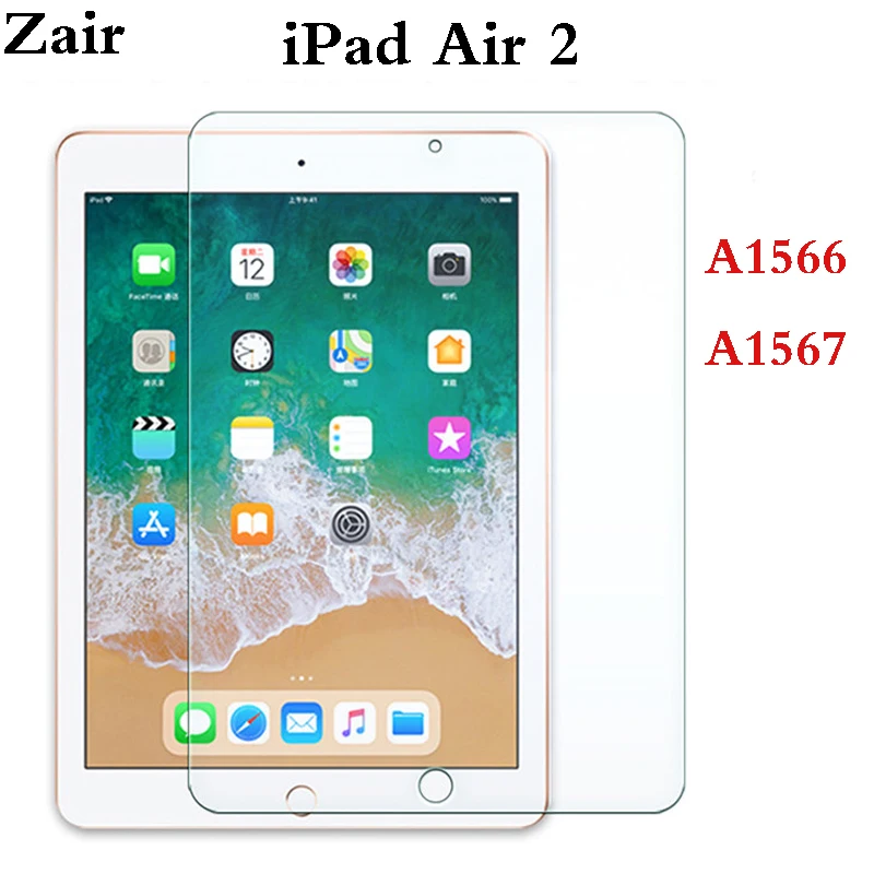 Закаленная пленка для iPad Air 2 2014 9 7 дюйма полноэкранное Защитное стекло Apple A1566 A1567