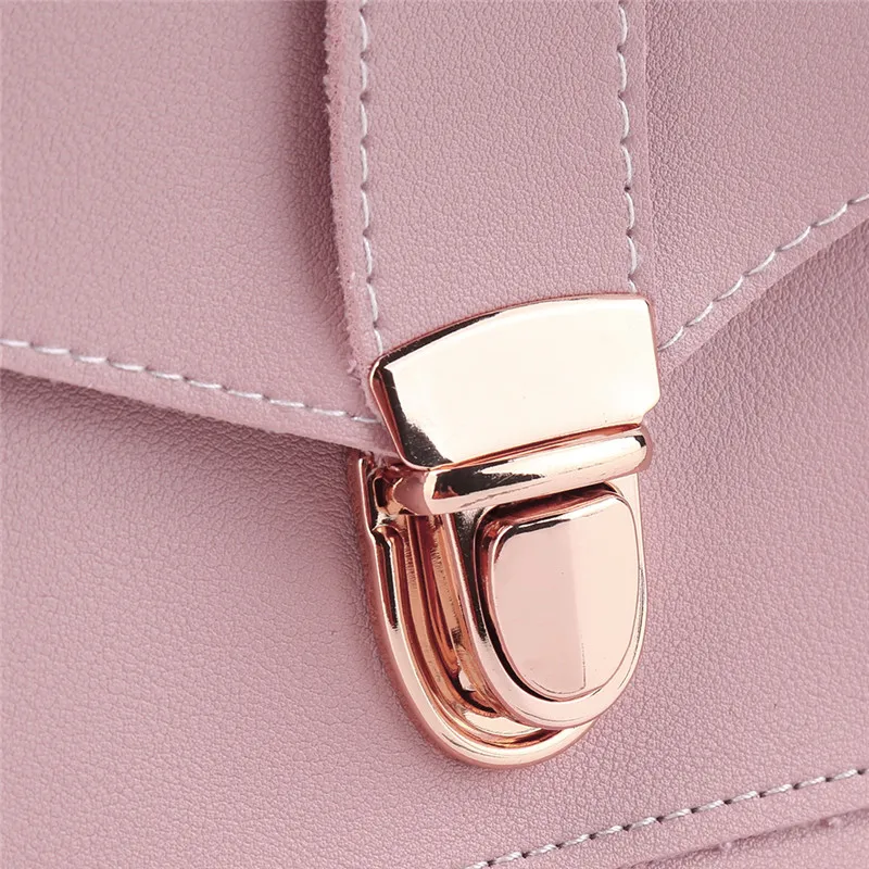 

Messenger Bags Women's Fashion PU Simple Solid Handbag Small Shoulder Bags Crossbody Bags handbag for Women