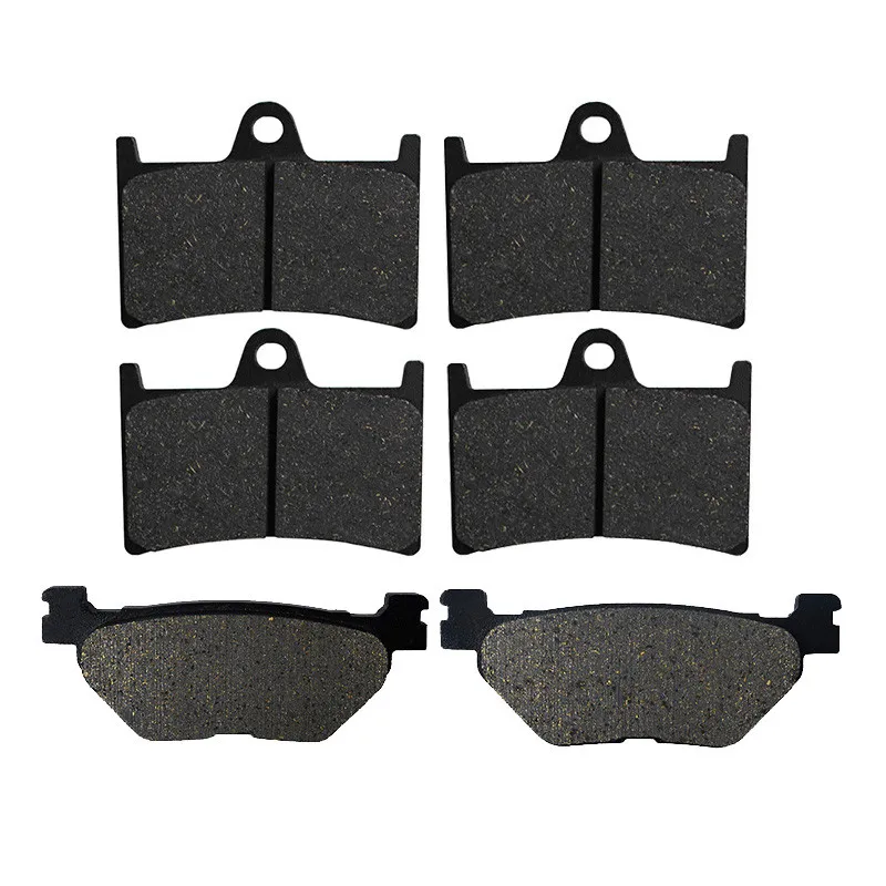 

Motorcycle Front and Rear Brake Pads for YAMAHA T-Max 530 XP530 TDM900 XT1200Z FJR1300A FJR1300 XV1900 XV1700 Super Tenere Black