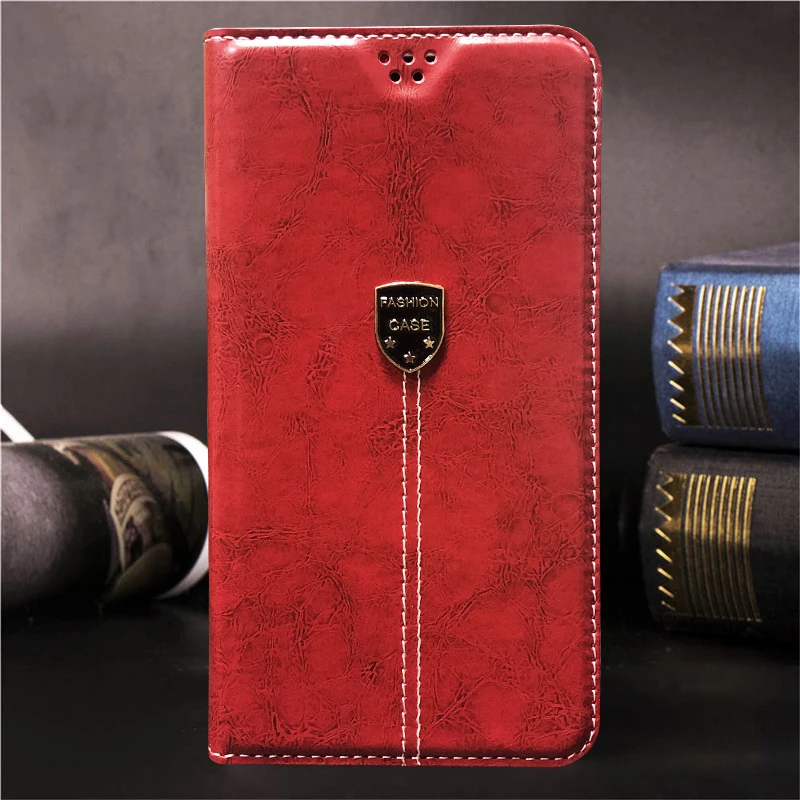 Red Откидной кожаный чехол-бумажник чехол для телефона для Xiaomi Redmi Note 4 4X3 2 4A Pro 3X3 S 5 Plus с магнитной подставкой Чехол-книжка - Цвет: Red