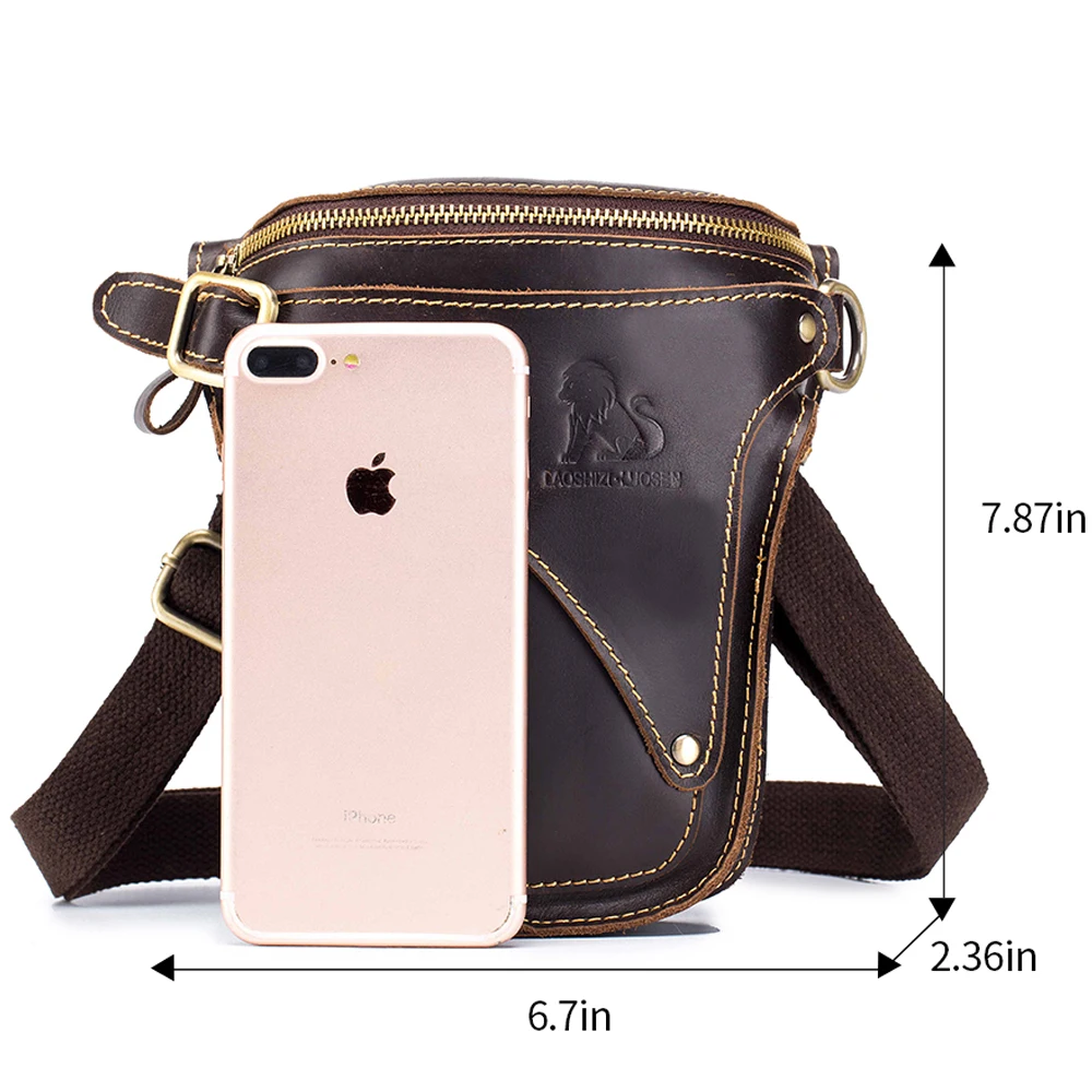 Новый дизайн брендовая мужская сумка В рыцарском стиле из натуральной кожи для