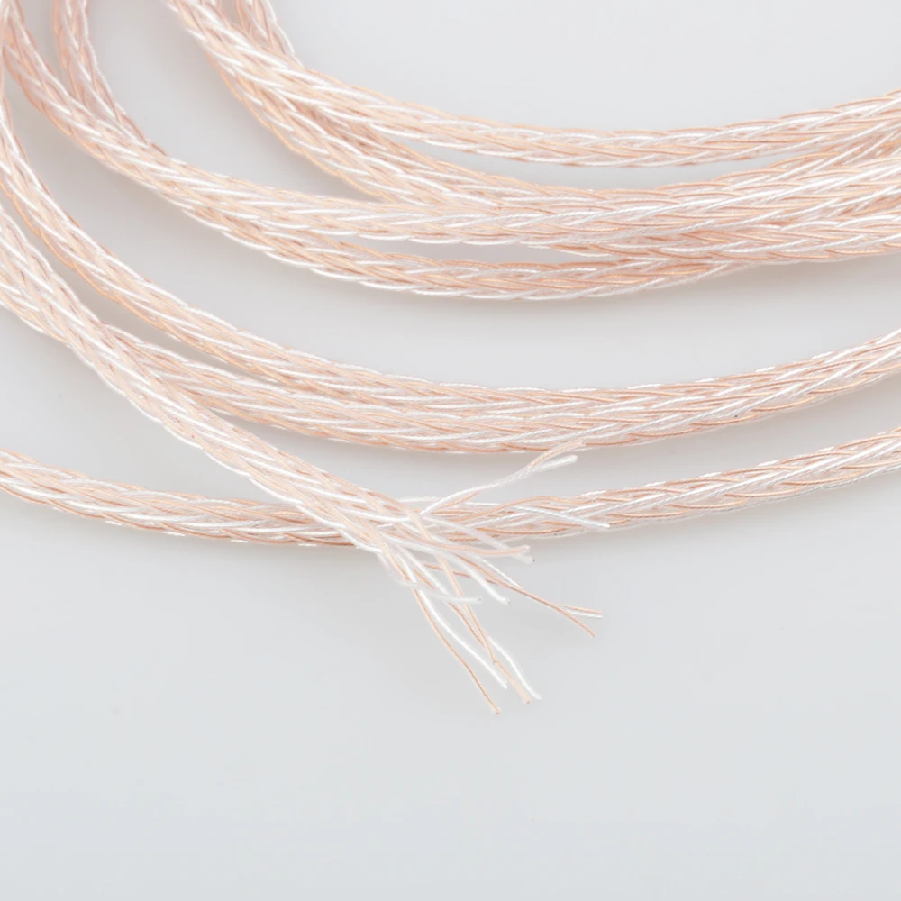 

1607AG/AC/CU HiFi 16cores Silver Plated 6N OCC Wire Cable for DIY Headphone cable Upgrade Repair Wire
