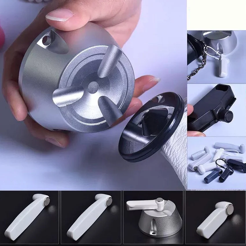 

10000GS Portable Magnetic Anti-theft Tag Buckle Unlock Security Clothing Tag Remover Hook Key Detacher Hammer Unlocking Device