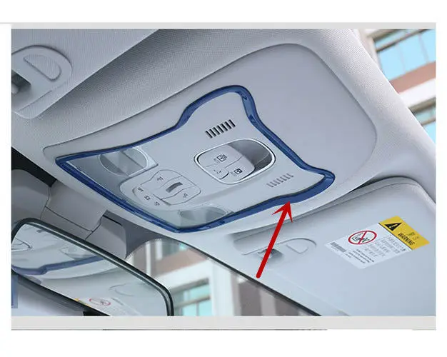 Крышка светильник для чтения внутренняя крыша из АБС пластика обшивка Jeep Renegade 15 16