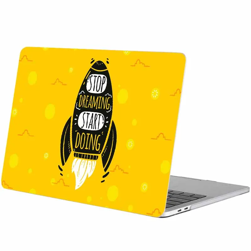 Наклейка на ноутбук с мотивом ракеты стикер для Macbook Pro 16 дюймов Air Retina 11 12 13 15 HP Mac