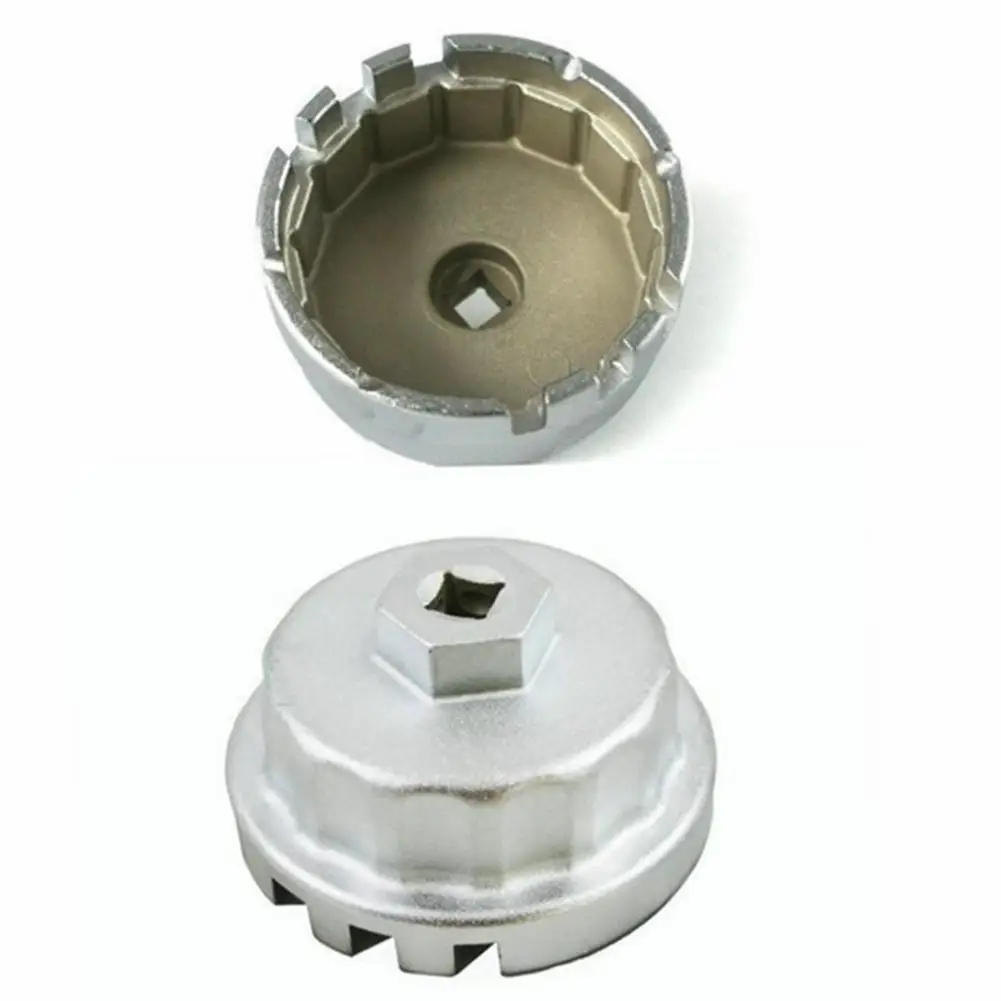 64 5 мм алюминиевый Универсальный 14 флейт крышка масляный фильтр гаечный ключ