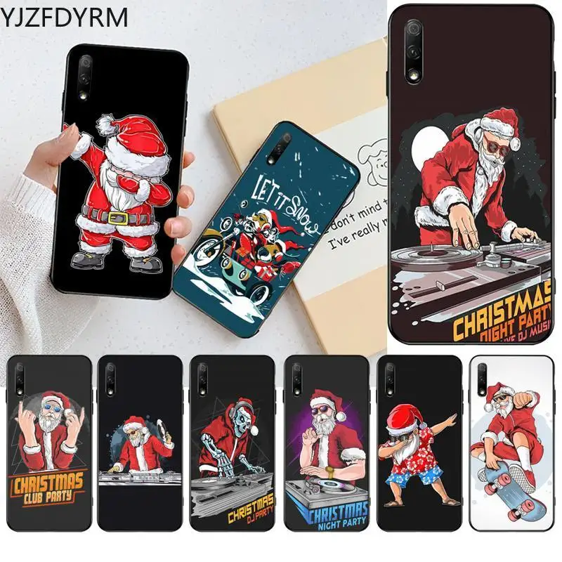 

YJZFDYRM Creative Christmas Phone Case For Huawei Nova 6se 7 7pro 7se honor 7A 8A 7C Prime2019