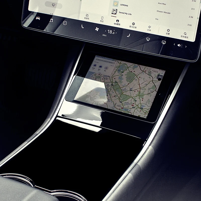 

for Tesla Model 3 Y Center Console Accessories Kit Mount Holder Stand Carplay Music Navigation tConsole for Apple iPad mini 4 5