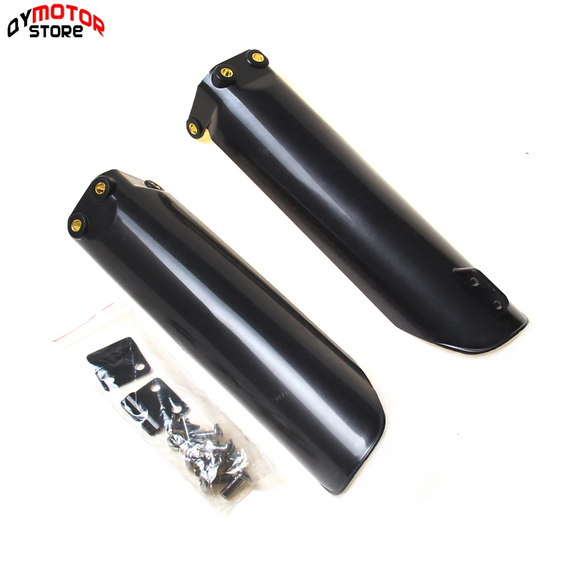 Черные накладки на ножки вилки для питбайка $ защитные защиты мотоцикла 140 куб. См
