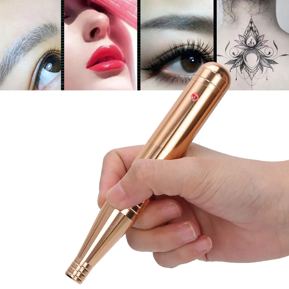 

NEW Professional Makeup Tattoo Pen Machine Permanent Eyebrow Lip Contour Pen Beauty Art Tattoo Gun Rechargeable