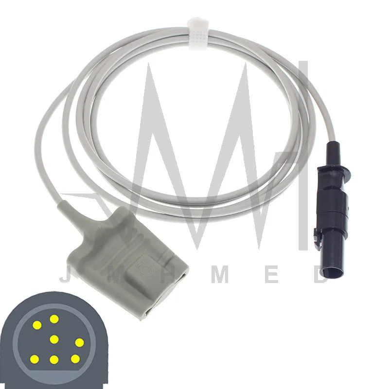 Kompatibel mit spo2 sensor von Ohmeda 3700,Biox 3740,Cardiocap/5,S/5, ALS/3,CS/3 patienten monitor,3m oxymetrie kabel