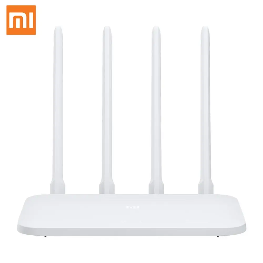 Wi-Fi роутер Xiaomi 4C 64 ОЗУ 300 Мбит/с 2 4G 802 11 b/g/n 4 антенны беспроводные роутеры