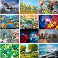 diamond painting new 5d landscape flower meat diamond embroidery mosaic diy cross stitch animal household items christmas gifts