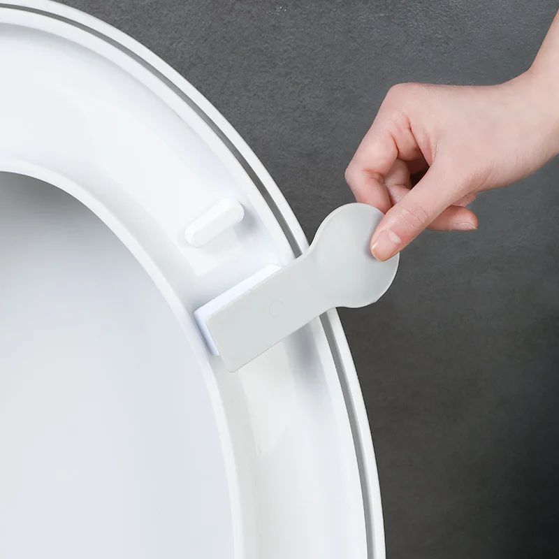 

Portable Foldable Toilet Seat Cover Lifter Sanitary Closestool Cover Lift Handle For Travel Home Bathroom Toilet Accessories
