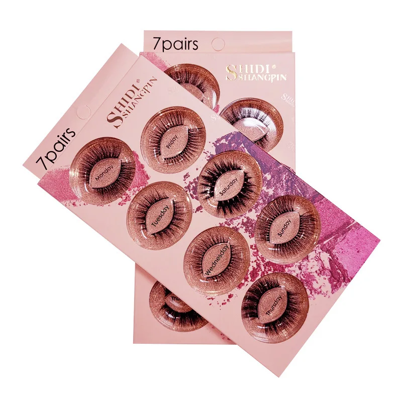 

4/7/10 pairs 3D Mink Eyelashes Popular maquillage Reusable Natural lashes dramatic beauty accessories thick false Eyelash