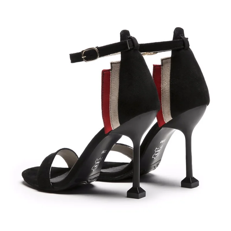 LISM/женские босоножки на высоком каблуке Новинка 2020 года Сезон лето Модная обувь с