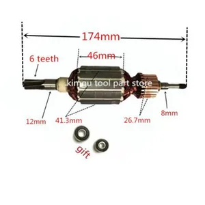 Якорная Замена ротора HR4001C AC220V-230V для якорного двигателя MAKITA 513633-7 HR4010C HR4011C HR4001CX