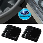 Универсальный беспроводной лазерный проектор для дверей автомобиля, 2 шт., для Subaru Forester Outback Legacy Tribecacar WRC XV, автомобильные аксессуары