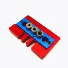 Деревообрабатывающая доска для сращивания отверстий, локатор с сверлами, дыроколы для отверстий, позиционирование, скребок, Деревообрабатывающие инструменты сделай сам