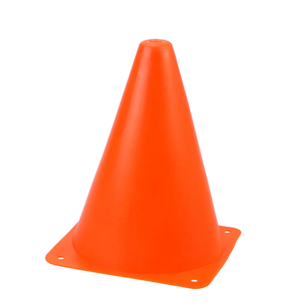 

12 PCS Sport Football Soccer Rugby Training Cones Outdoor Sports Obstacles Barriers for Kids Outdoor Gaming and Activity (Orange