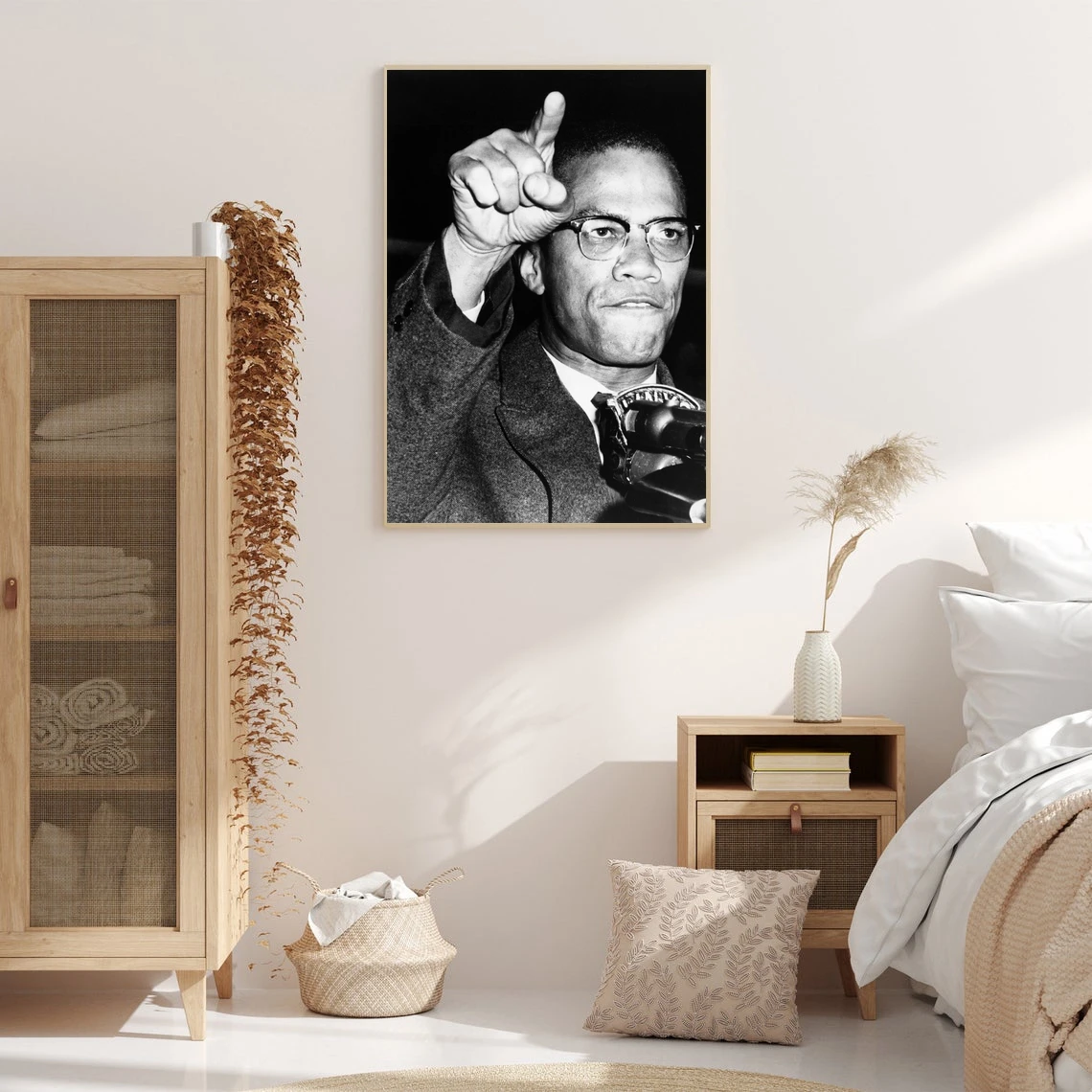 Malcom X культовый постер настенная живопись на холсте спальня гостиная украшение